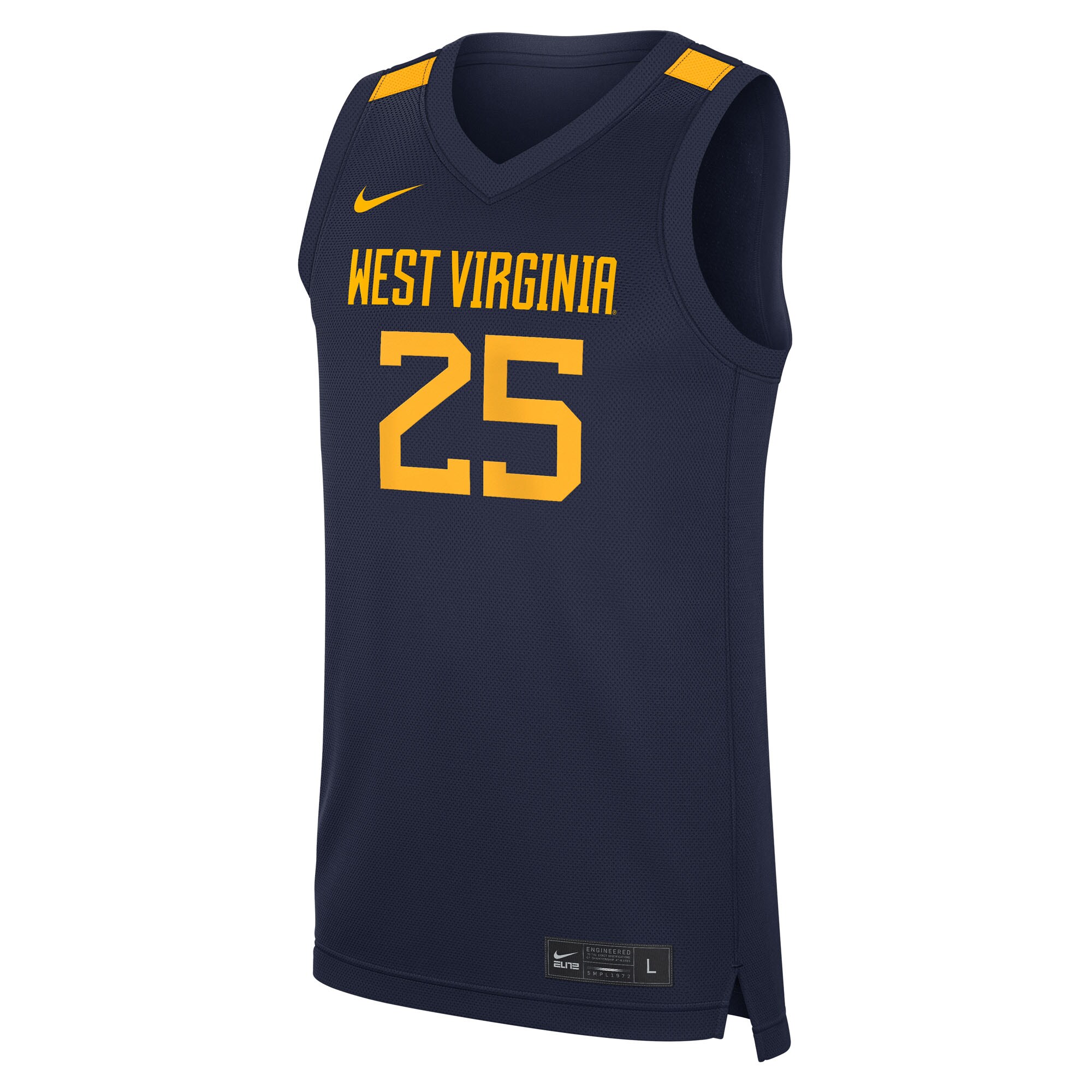 [DDG] West Virginia Mountaineers Road Replica Basketball Jersey - Navy