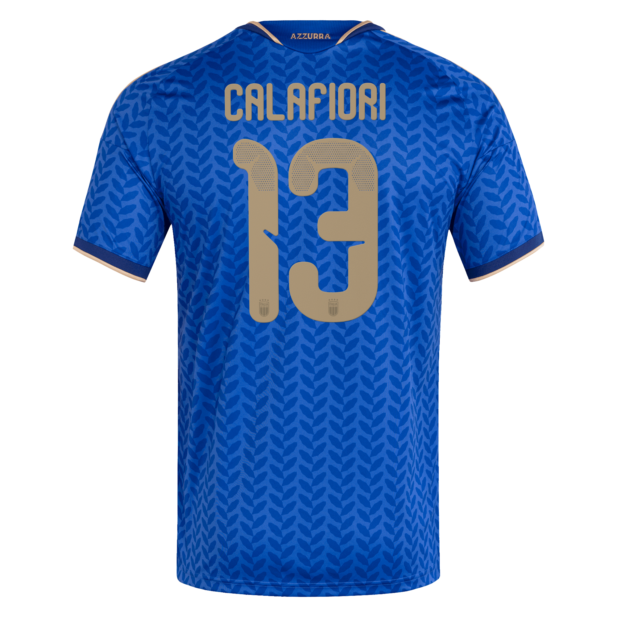 [SJH] Riccardo Calafiori Italy National Team 2026 Home Replica Jersey - Blue