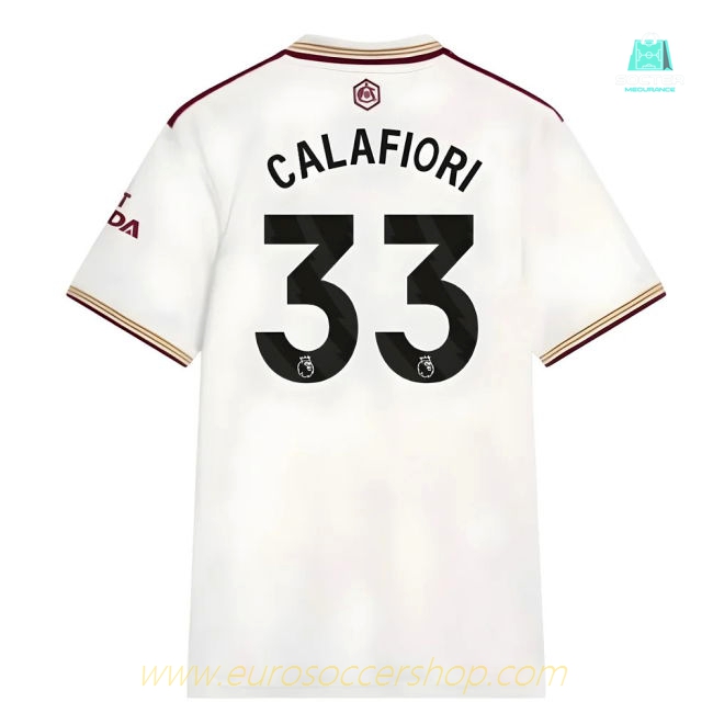 2025-2026 Arsenal Third Shirt (Calafiori 33)