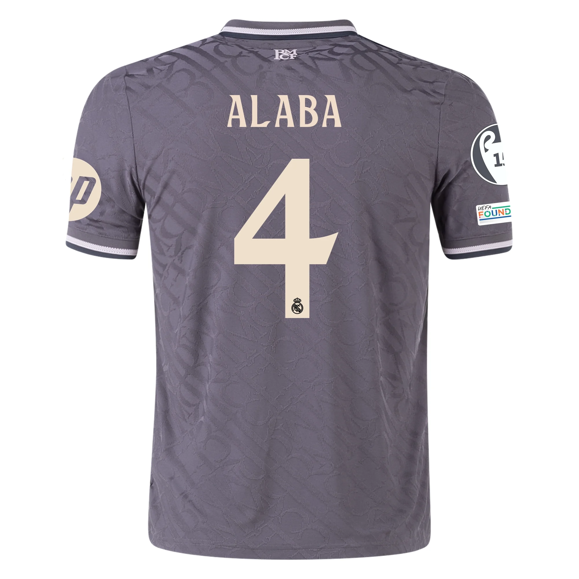 Real Madrid Alaba 2024-2025 UCL Third Jersey – Authentic Shirt