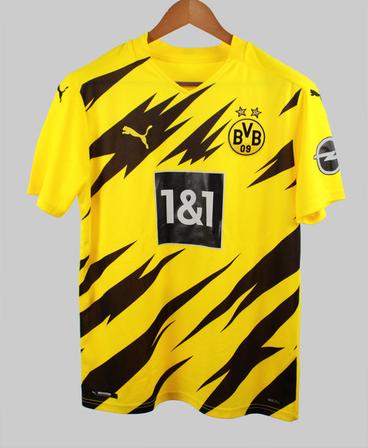 [FSOUK] 20/21 Borussia Dortmund Lightning Home Erling Haaland #9 Bundesliga Vintage Fan Jersey