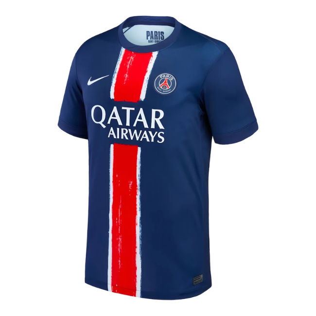 Psg (psg) 2024-2025 Home - Authentic Fan Edition - Durable Fabric