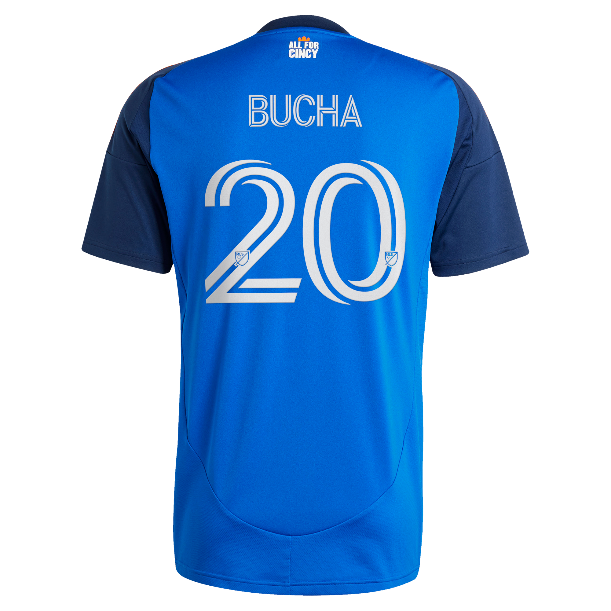 [LK] Pavel Bucha FC Cincinnati 2025 Orange and Blue Legacy Kit Replica Jersey - Blue