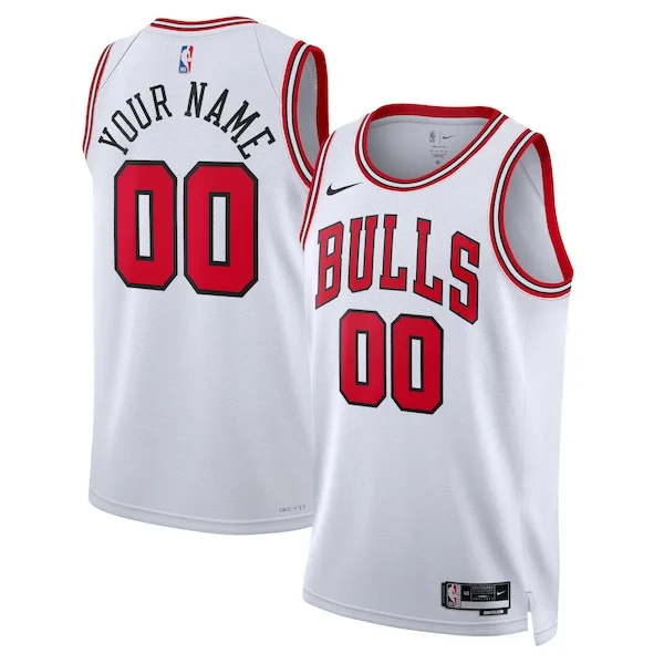 Chicago Bulls CHI Swingman Jersey - stylish Basketball - White