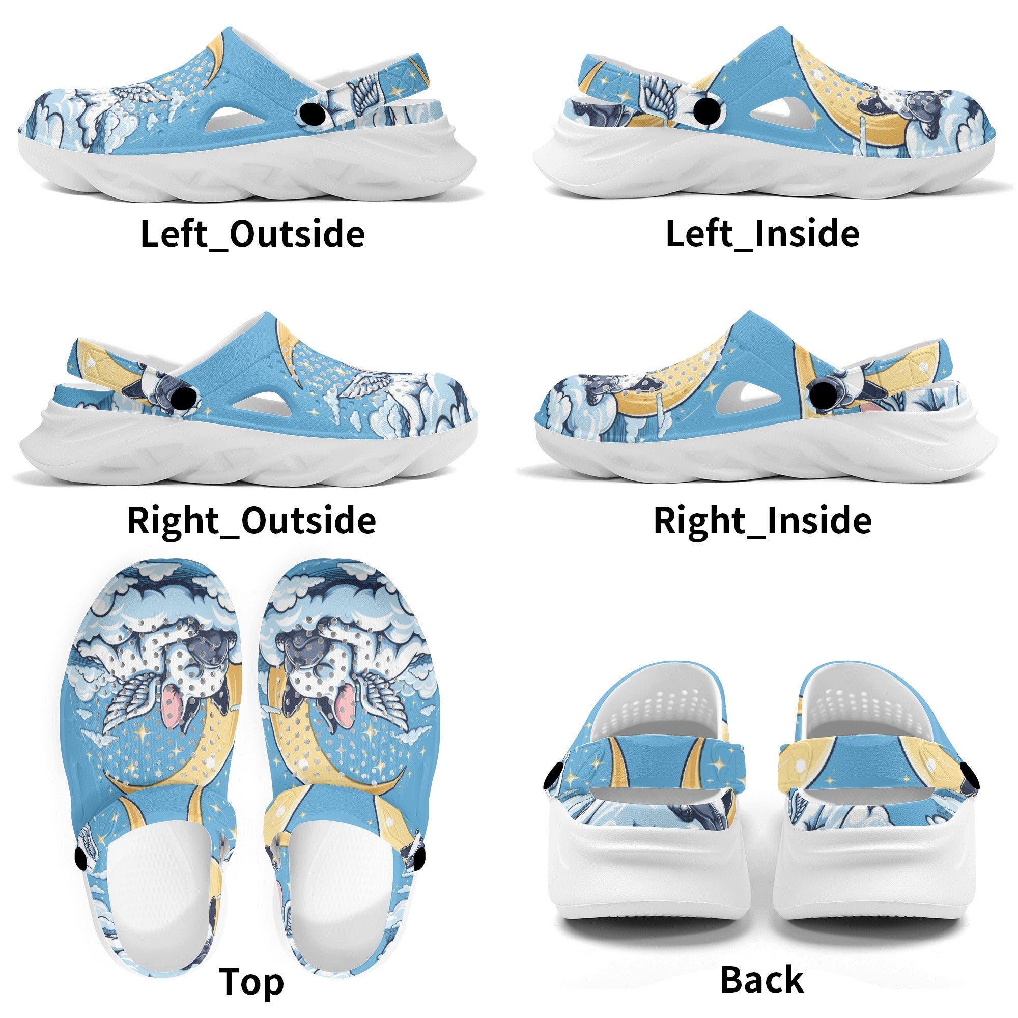 French Bulldog Loki Summer Hollow Out Clogs Essential Dog Supply