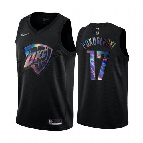 PHI Black Nike C. Thunder #17 NBA Jersey Game Day Wear Premium Quality