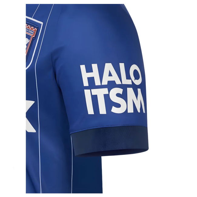 Replica Official Licensed Ipswich Updated Design Supporter Shirt
