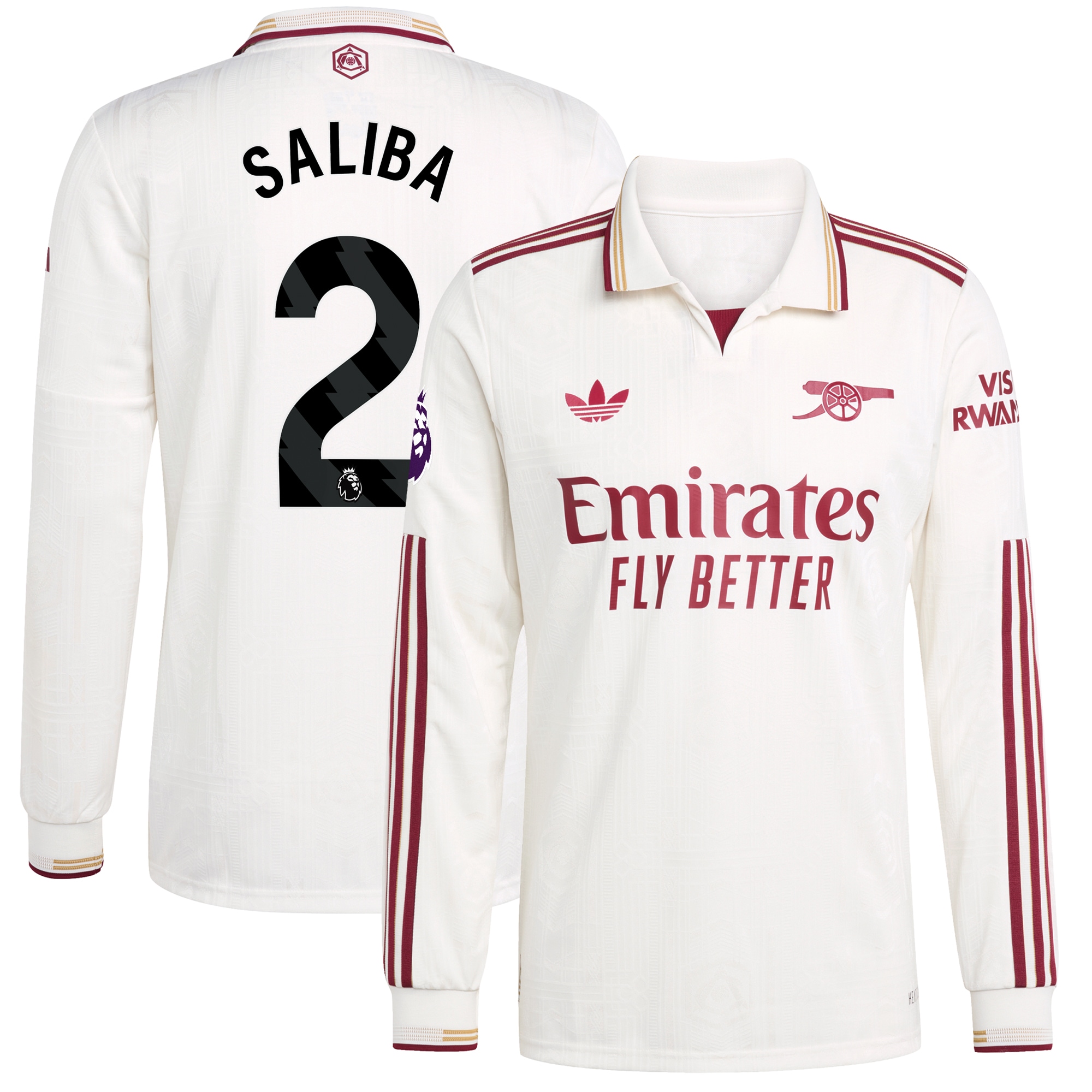 Arsenal Men's 2025 Exceptional Authentic Jersey - Football Jersey