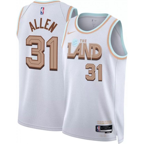 White Cleveland Cavaliers #31 Nike Fan Edition Jersey Premium Quality