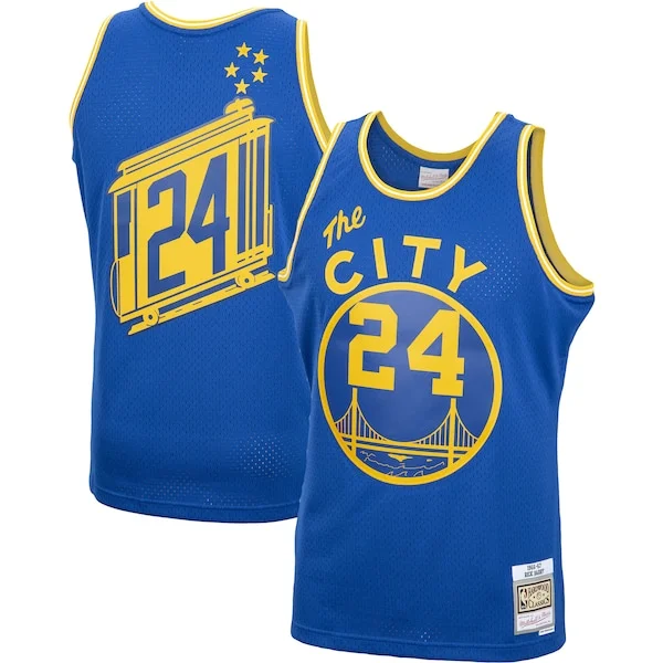 Rick Barry GSW Championship Swingman Jersey - Budget-Friendly