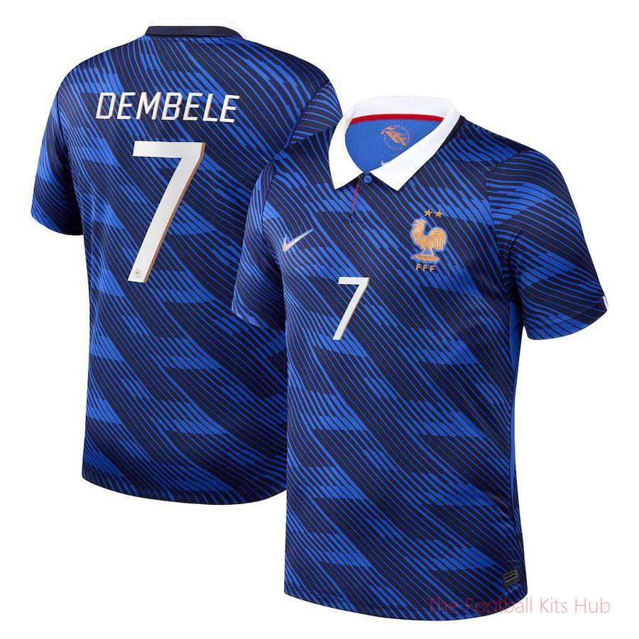 [SJH] France Home Shirt World Cup 2026 DEMBELE 7