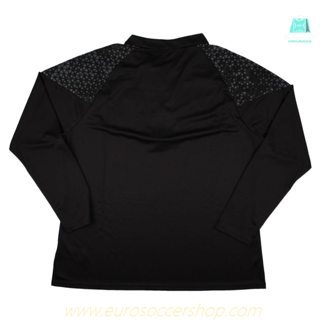 2023-2024 Borussia Dortmund Training Half Zip Top (Black-Yellow)