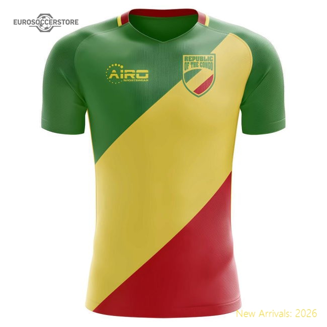 Republic Of Congo Home Concept Football Kit 2025-2026 Game Wear
