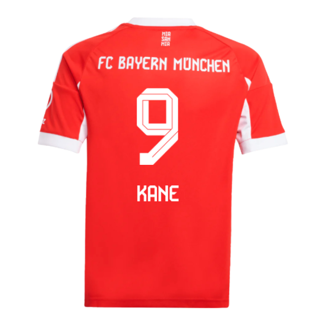 Kane 9 Bayern Munich Soccer Club Unique Item Home Limited Shirt (Kids)