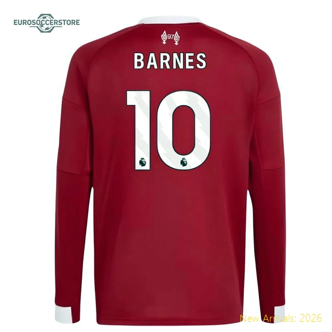 Liverpool Children 2025 Home Jersey Shirt Football Fan For Football Match Day Supporter Collection