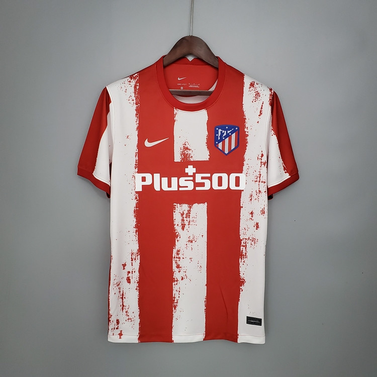 Match Quality Atletico Madrid Soccer Jersey 21-22 Home RedWhite