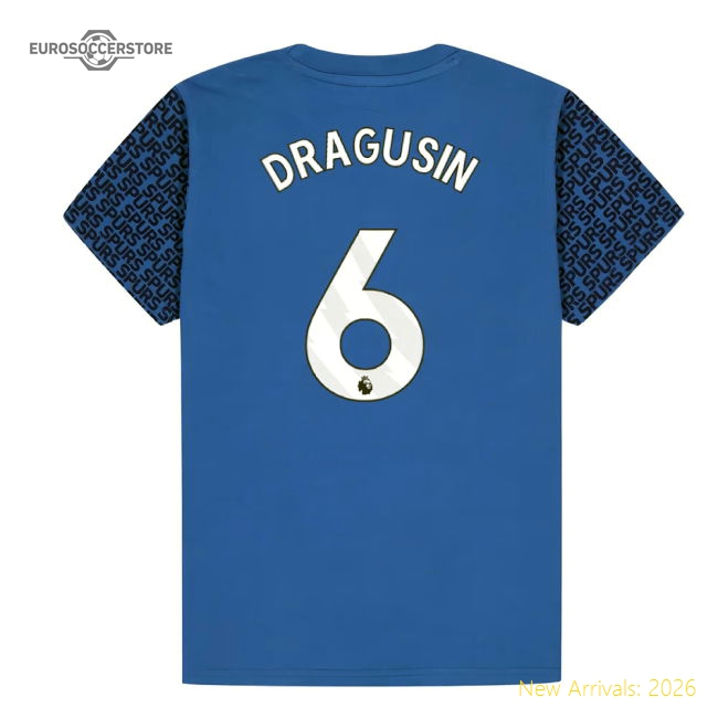 Tottenham Hotspur T-Shirt Fan Version For Kids (Dragusin Soccer Jersey