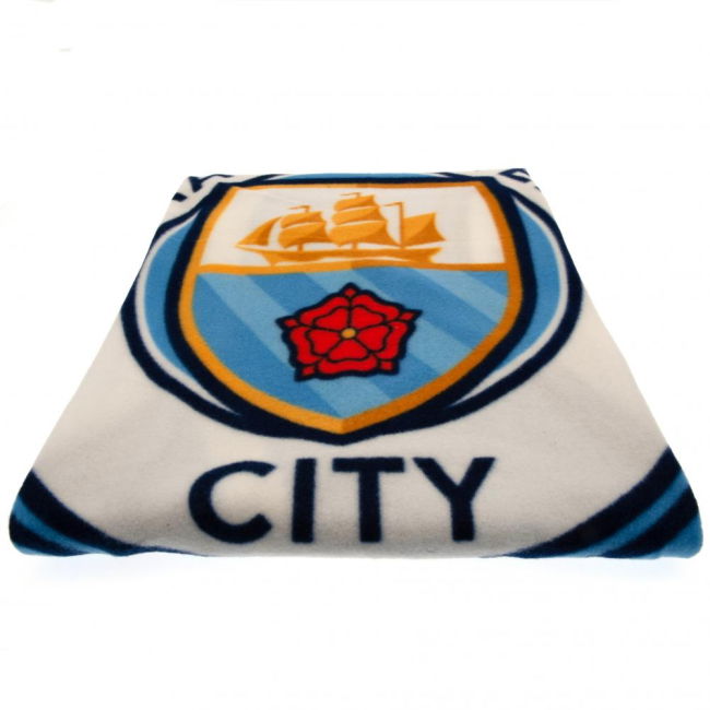 Men's Manchester City FC Pulse Fleece Blanket