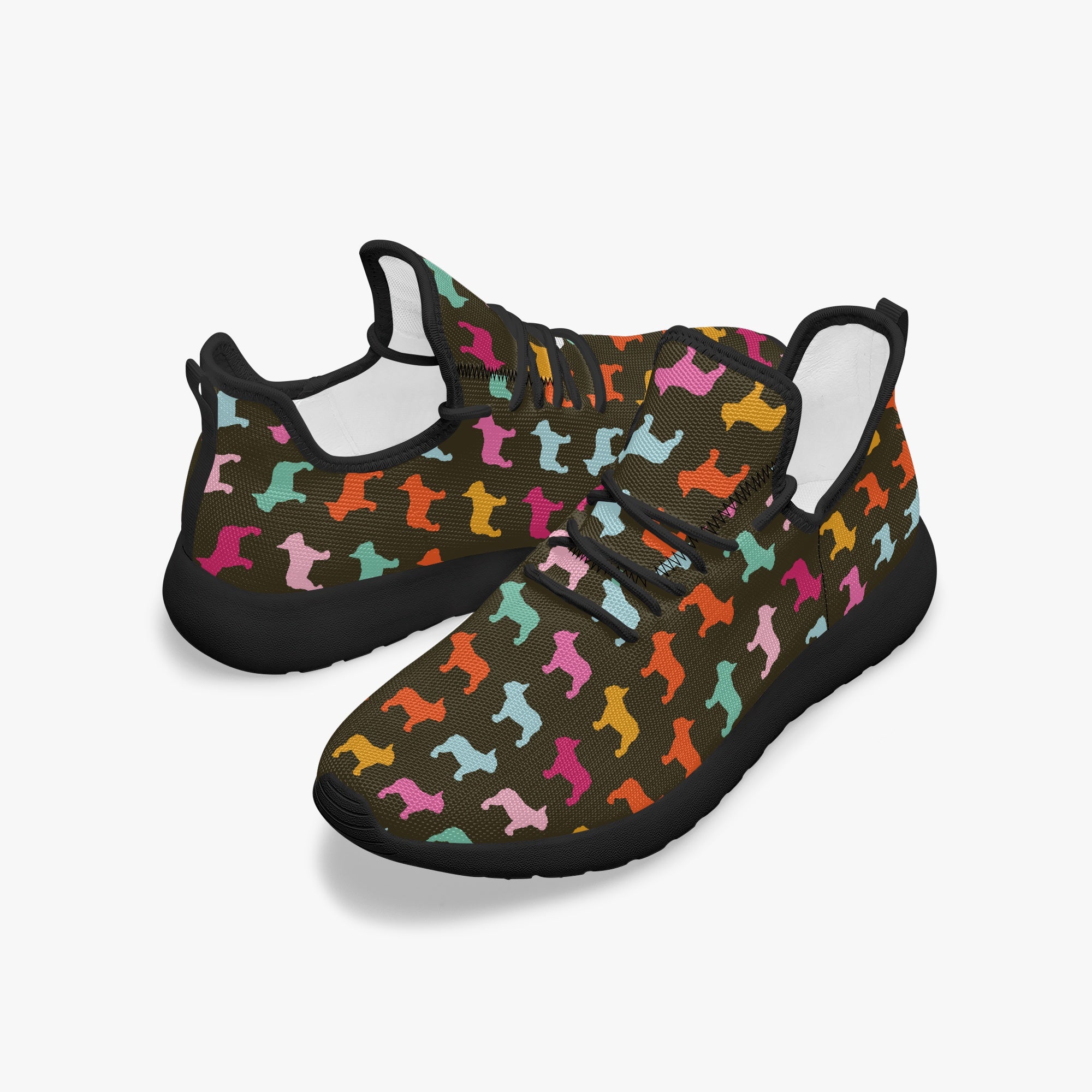 French Bulldog Lover Marshmallow Classic Sneakers Everyday Footwear