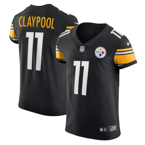 Performance Pittsburgh Steelers Elite Jersey - Premium Black NFL Fa...