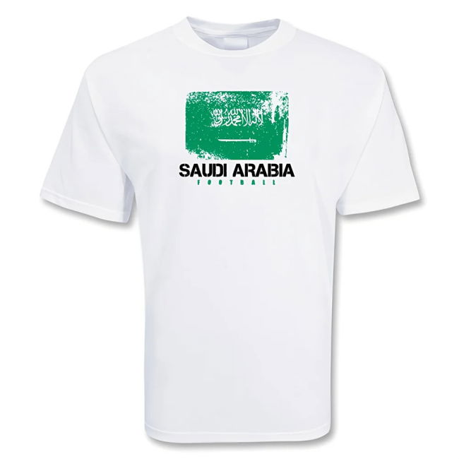 Exclusive-Design Saudi Arabia Football T-Shirt Collector'S-Item