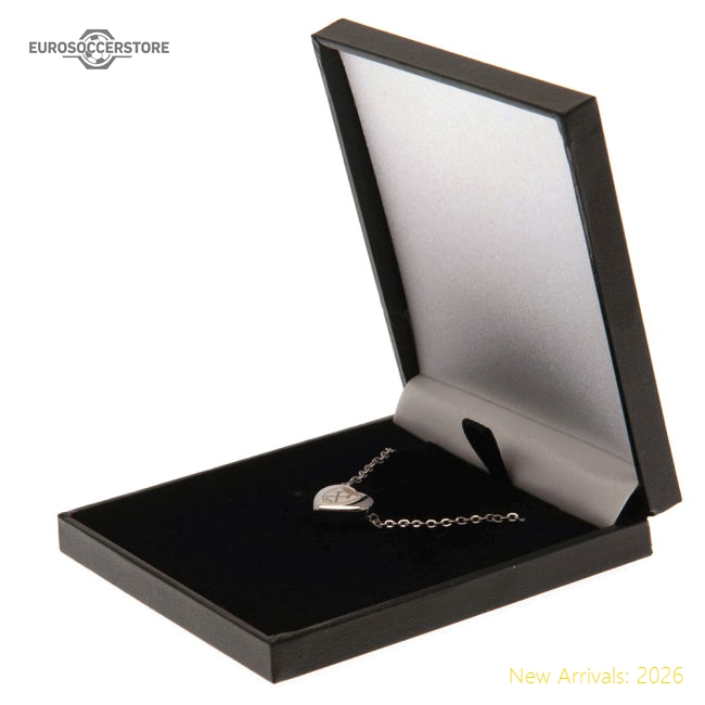 West Ham United Fc Stainless Steel Heart Necklace - Affordable