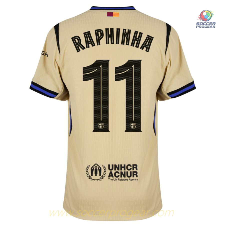 Barca Away Football Shirt 2025/26 Collection Raphinha