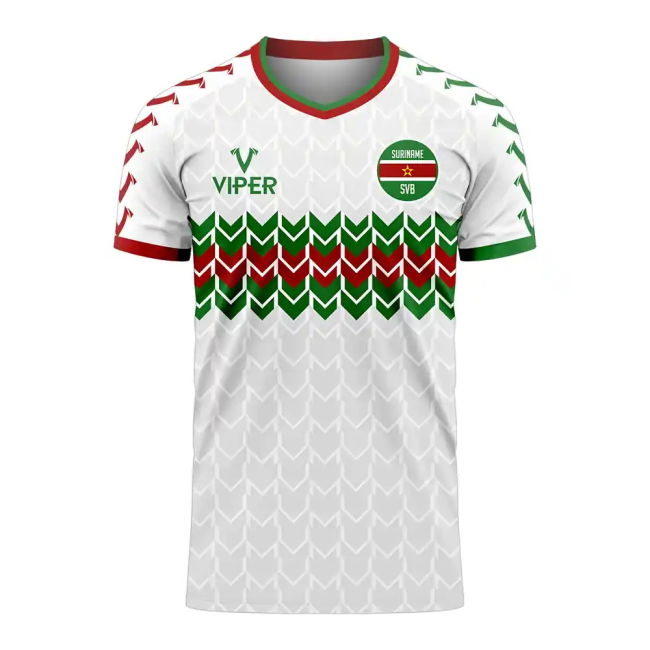 Limited-Edition Suriname 2025-2026 Home Concept Football Kit (Viper) -