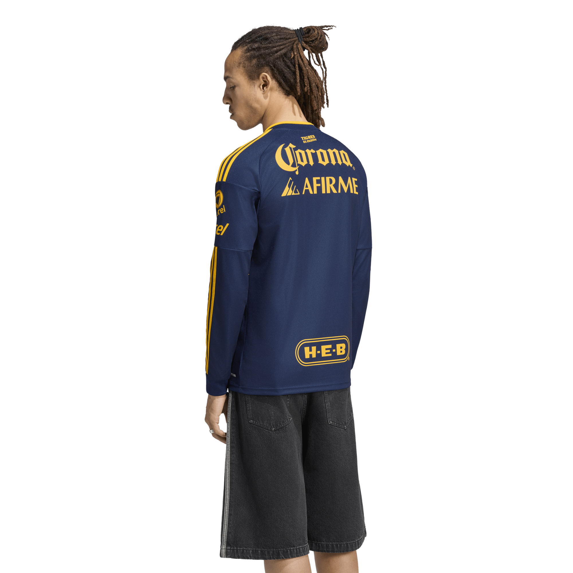 [SJH] Tigres UANL 2026/27 Away Replica Long Sleeve Jersey - Navy