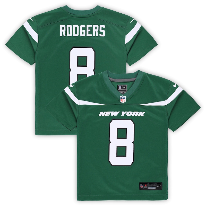None Aaron Rodgers New York Jets Historic Franchise Replica Jersey