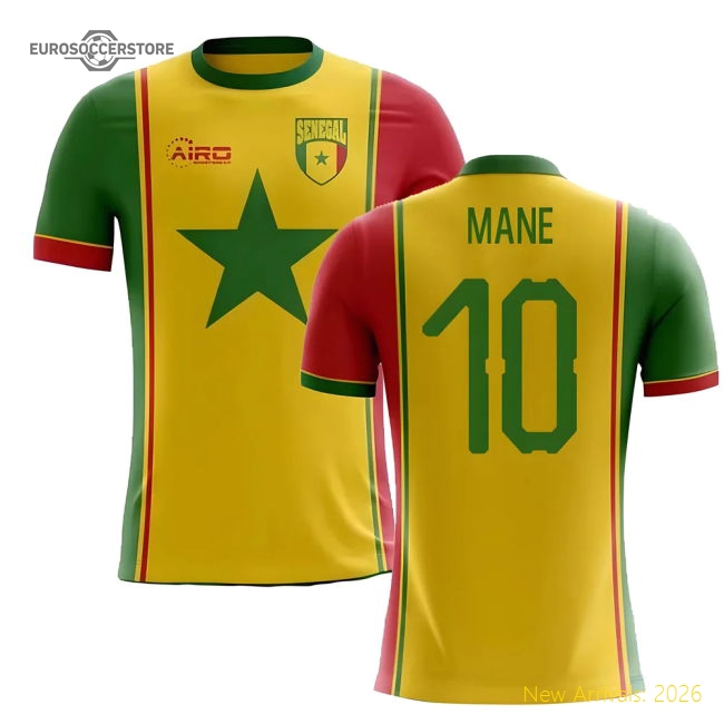 2025-2026 Teranga Lions Third Concept Football Shirt (mane 10)