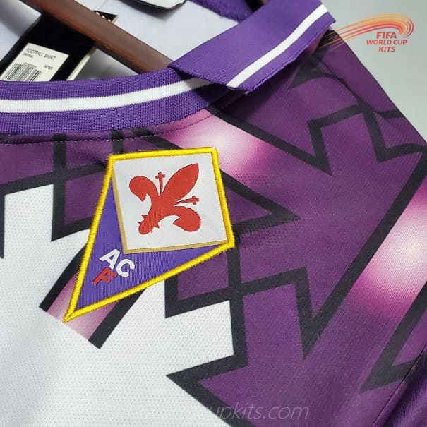 Fiorentina 92 to 93 Visiting Soccer Jersey