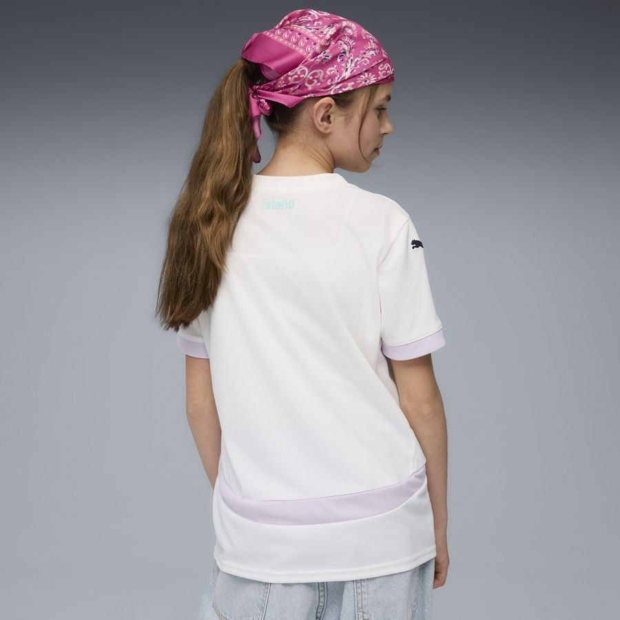 Iceland Away Shirt Women's Euro 2025 Kids In Multiple Adult Sizes