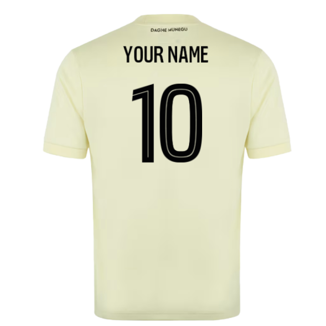 2025-2026 As Les Monegasques Third Shirt (your Name) - Fan Collection