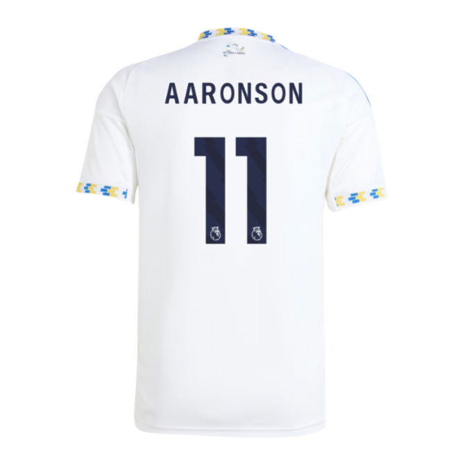 Licensed Leeds Leeds United Home Shirt Aaronson #11 Superior Craft...