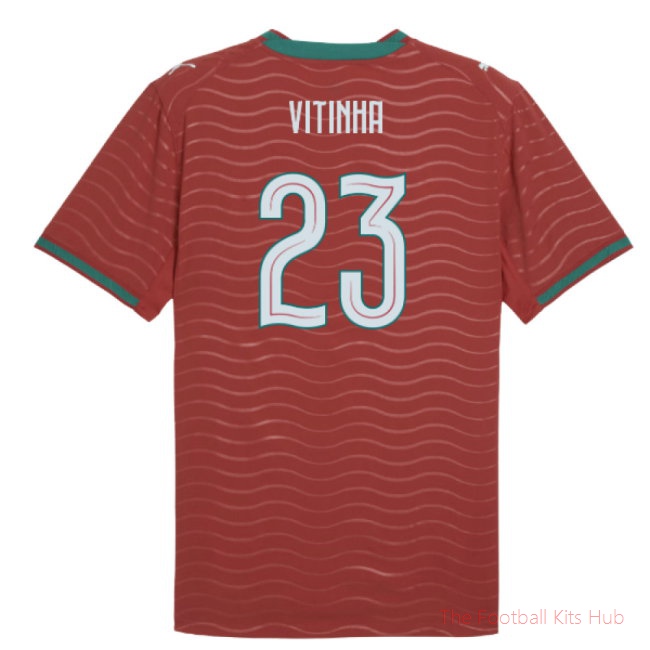 [LK] 2026/27 Portugal Authentic Home Shirt (Vitinha 23)