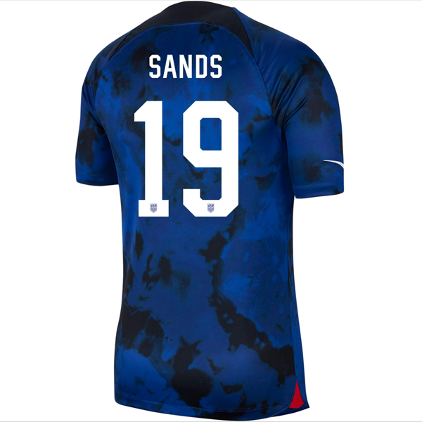 USA 2022-2023 Away Soccer Jersey –  Edition S