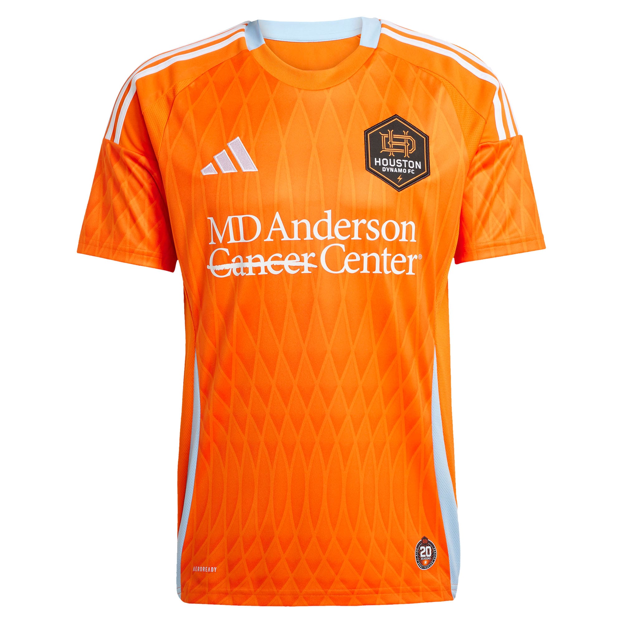 [SJH] Artur Houston Dynamo FC 2025 Season 20 Replica Player Jersey - Orange