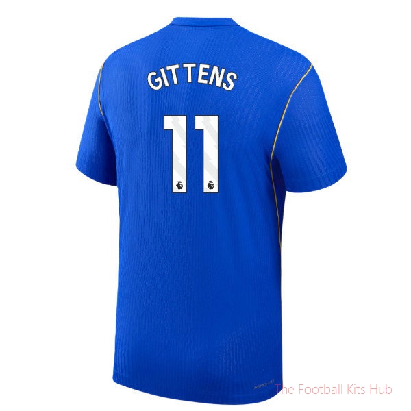 Chelsea 2026-2027 Aero-FIT Shirt Gittens #11 National Team Jersey