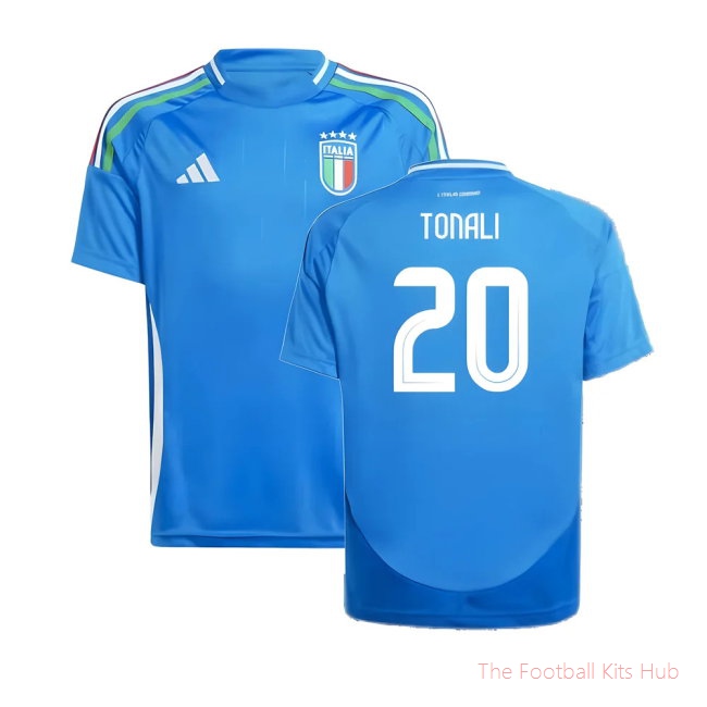 2024-2025 Italy Home Shirt (Kids) (TONALI 20)