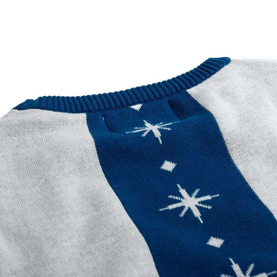 Odense Boldklub Christmas Jumper 2025 - Blue Kids