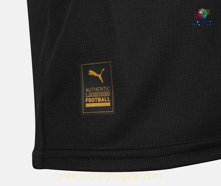 OM 125 Years Black Goalkeeper Football Jersey