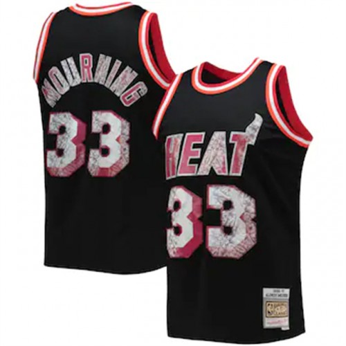 Heat Black Miami Heat #33 Nike Jersey - Basketball Jersey