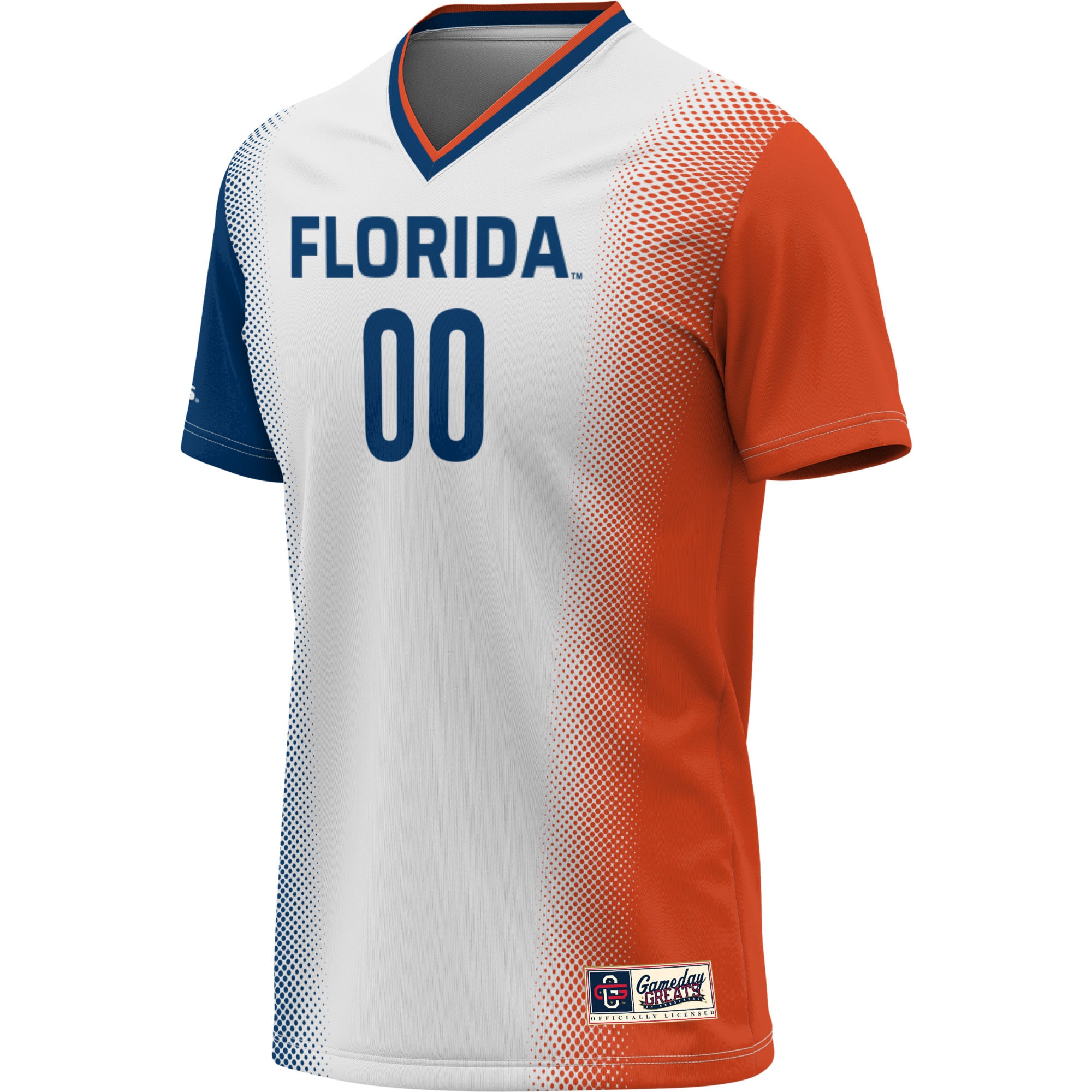 [NJP] Florida Gators GameDay Greats Youth NIL Pick-A-Player Lightweight Women's Soccer Jersey - White