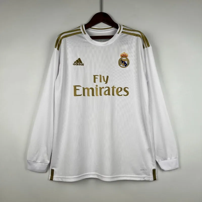 2019-2020 Long Sleeve Real Madrid Jersey retro kit