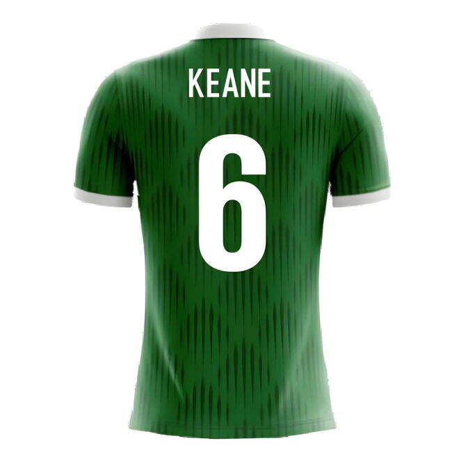 Light And Easy To Use 2025-2026 Ireland Airo Concept Home Shirt (Keane 6) - Kids Cute