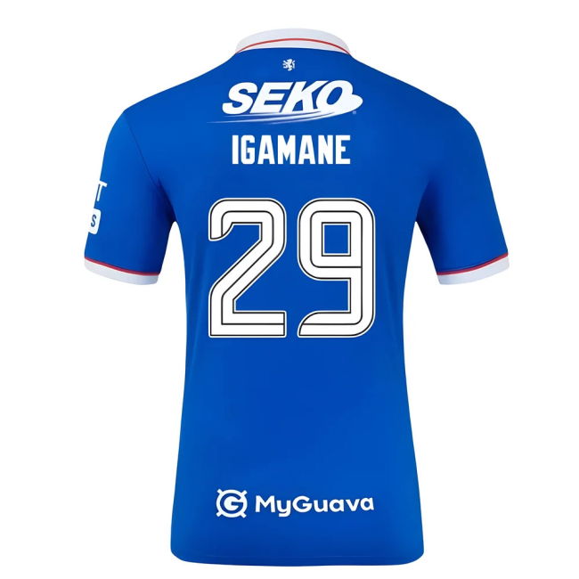Official Rangers 2025-2026 Home - Scottish Premiership - Game Day