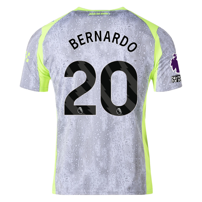 Manchester City Bernardo 2025-2026 UCL Third Jersey – Authentic Shirt