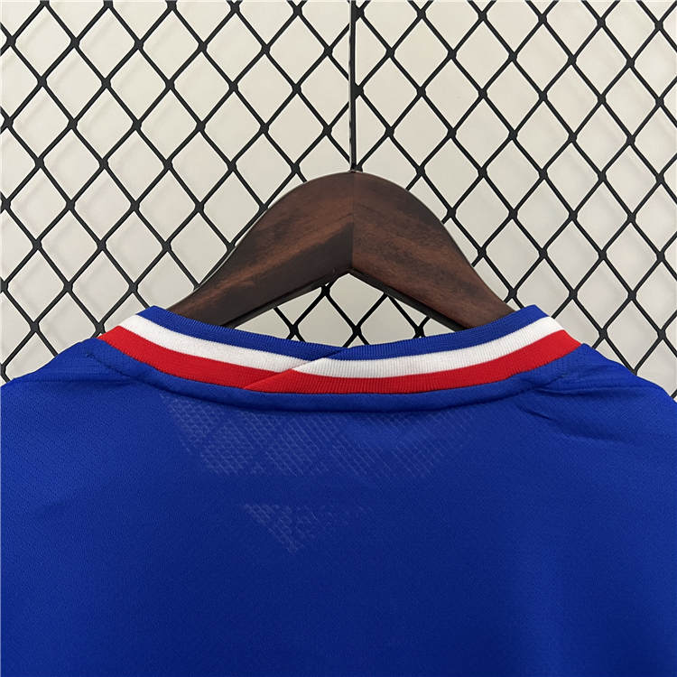 UEFA Euro 2024 France Home Blue Football Shirt Soccer Jersey -