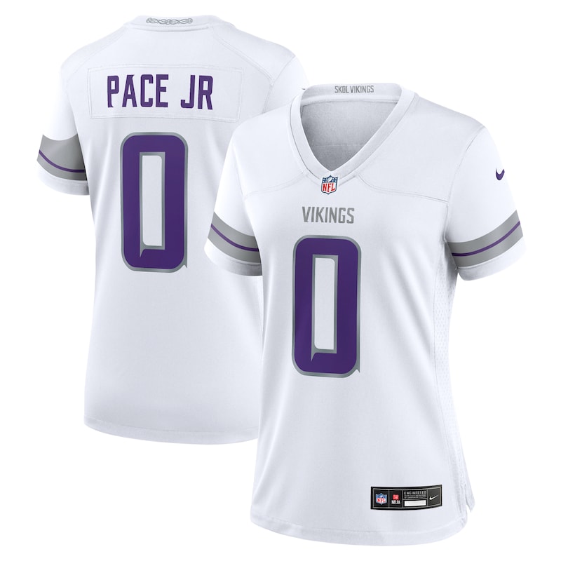 None Ivan Pace Jr Record-Breaker MIN Vikings Game-Ready Jersey